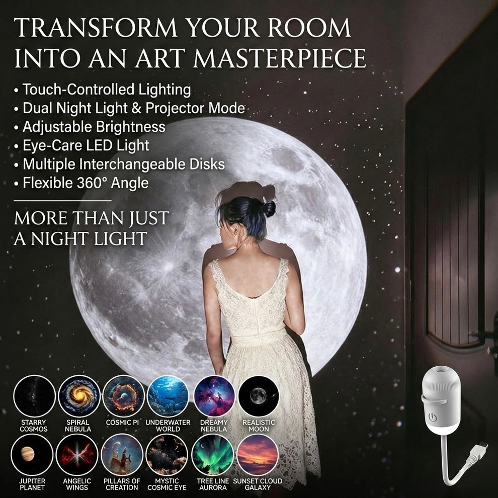 Proyector de Galaxia Relajante